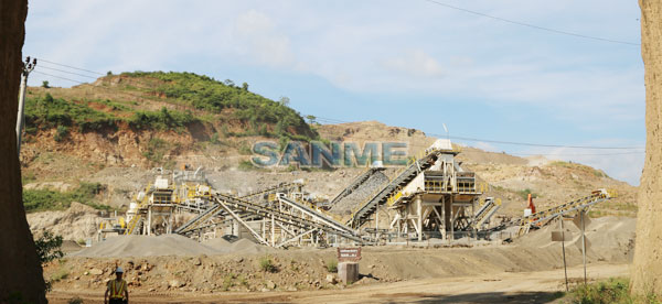 Holcim Andesite Production Line